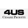 Logo 4US Cesare Paciotti - Gioielli trendy uomo in acciaio, oro e pietre preziose